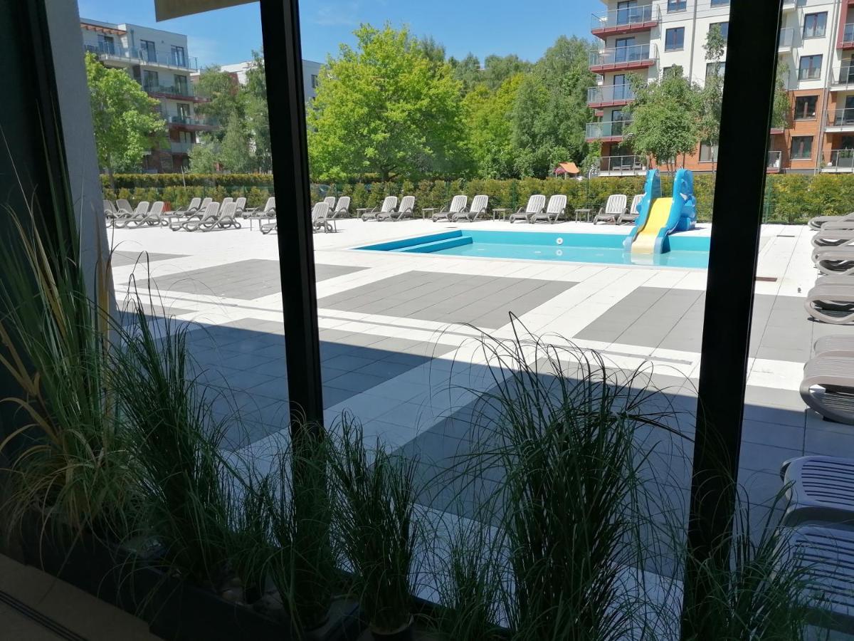 Morze Kolobrzeg Basen Kryty Apartment Exterior foto
