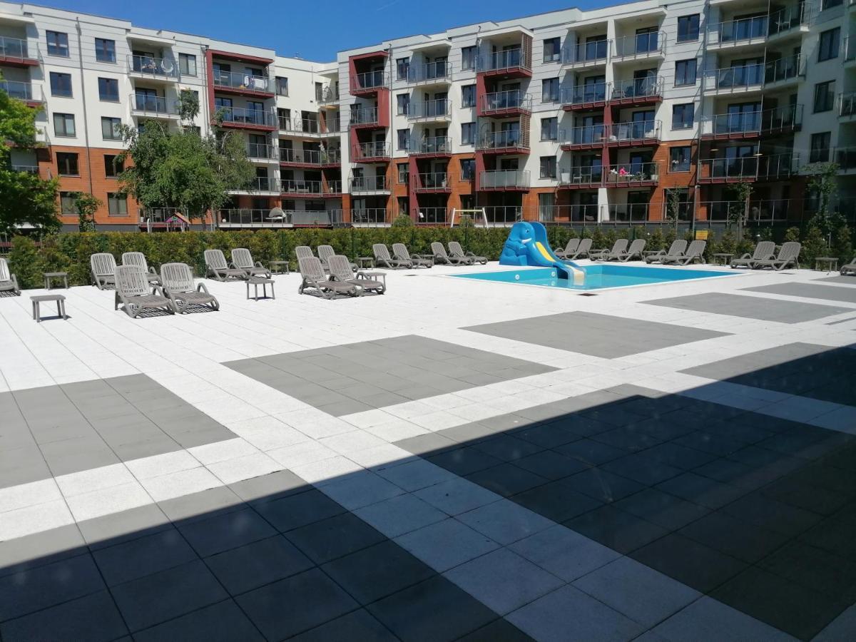 Morze Kolobrzeg Basen Kryty Apartment Exterior foto